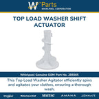 Whirlpool 285565 Agitator for Washer