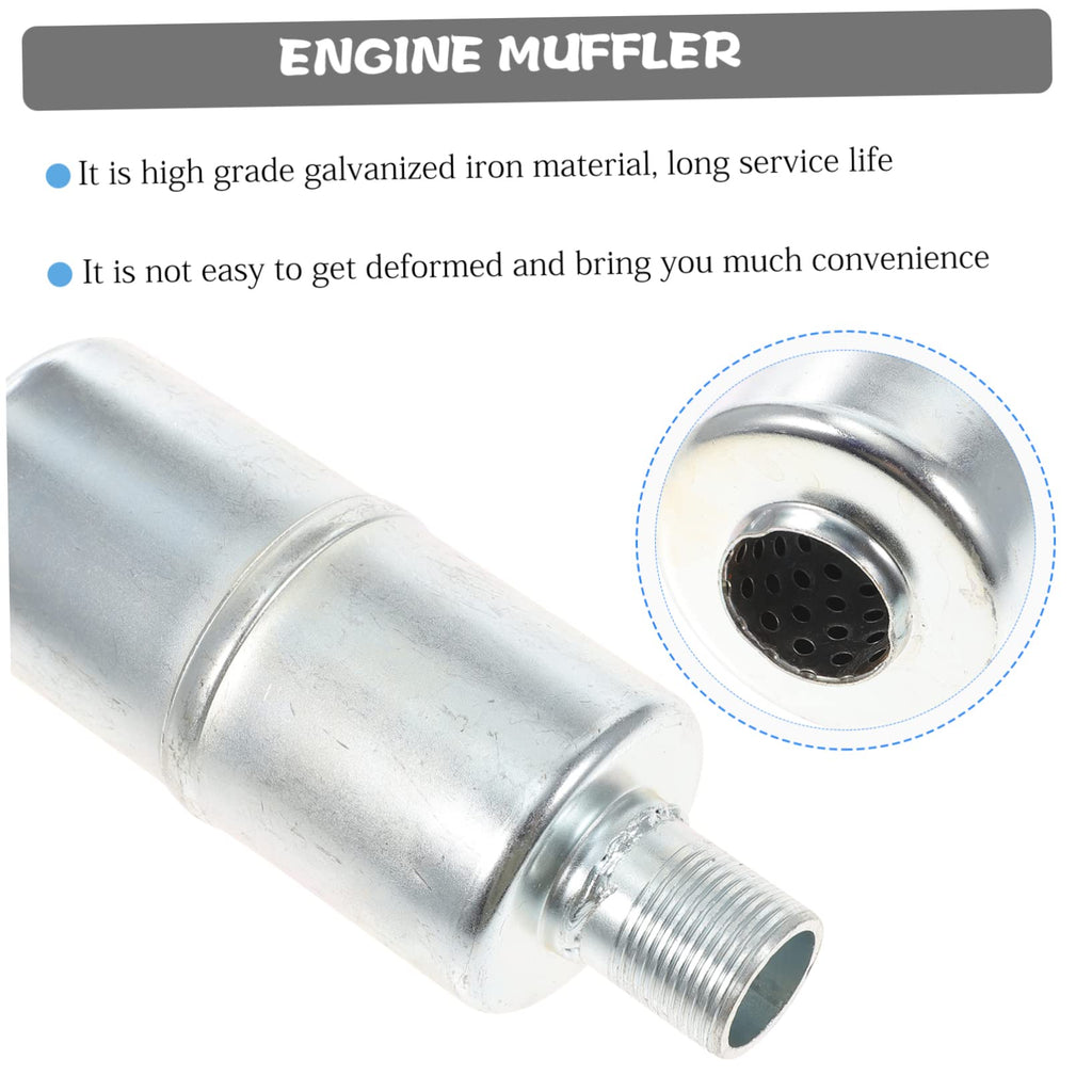 Threaded Muffler Replacement 3/4 Inch for Lawn Mower Engine 294599