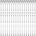 201 Pcs Thin Silverware Set Stainless Steel Flatware Sets