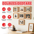 Heavy Duty Removable Double Sided Tape for Picture & Wall, 2in x 9.85ft