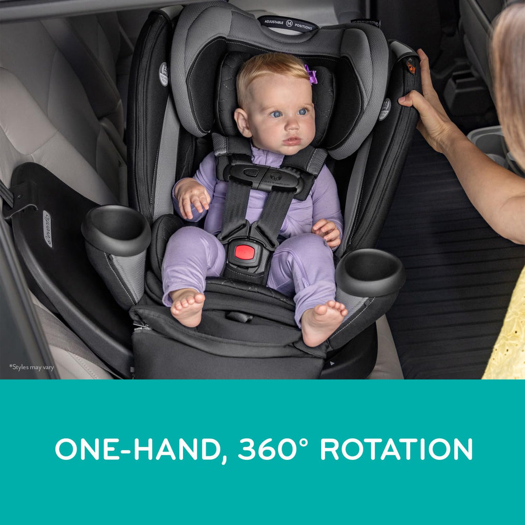 Revolve360 Extend Convertible Car Seat with 360 Degree Rotation, Extended Rear-Facing, Forward-Facing, Booster Mode