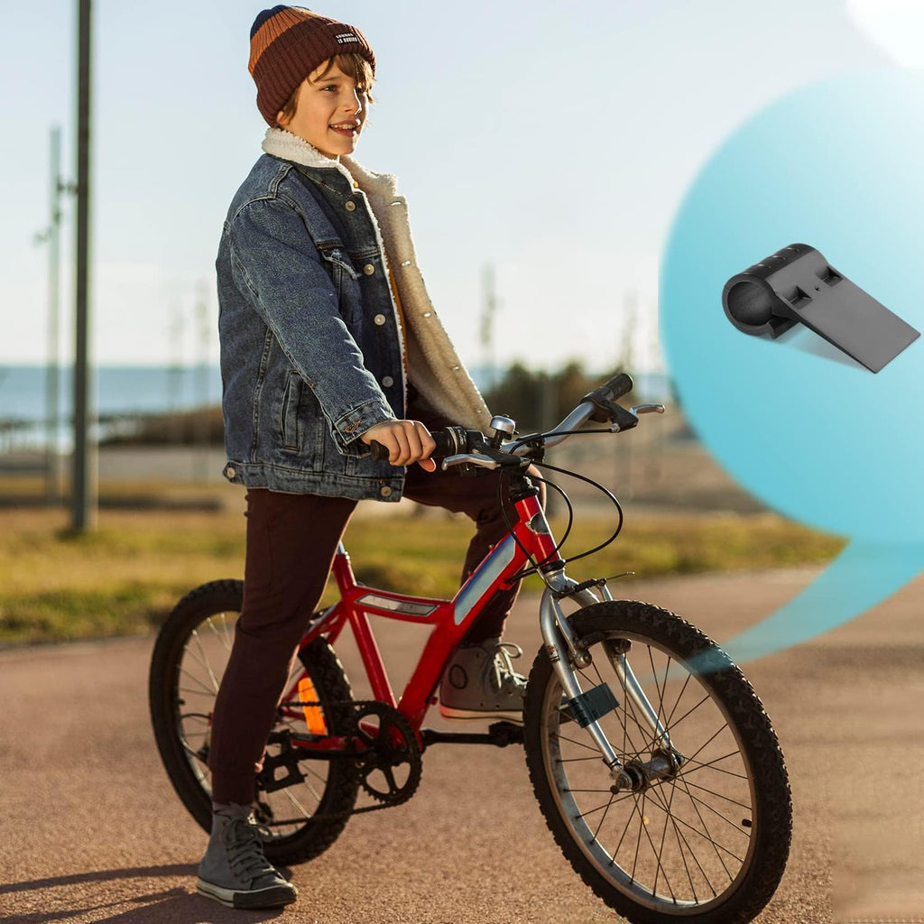 MOL Bicycle Sound Maker Exhaust System,Makes Your Bike Sound Like a Motorcycle（4pcs） (Black)