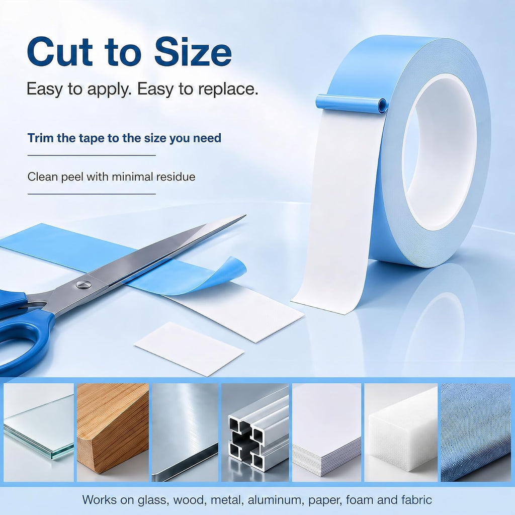Double-Sided Thermal Tape, 50mm x 25M, Conductive Adhesive