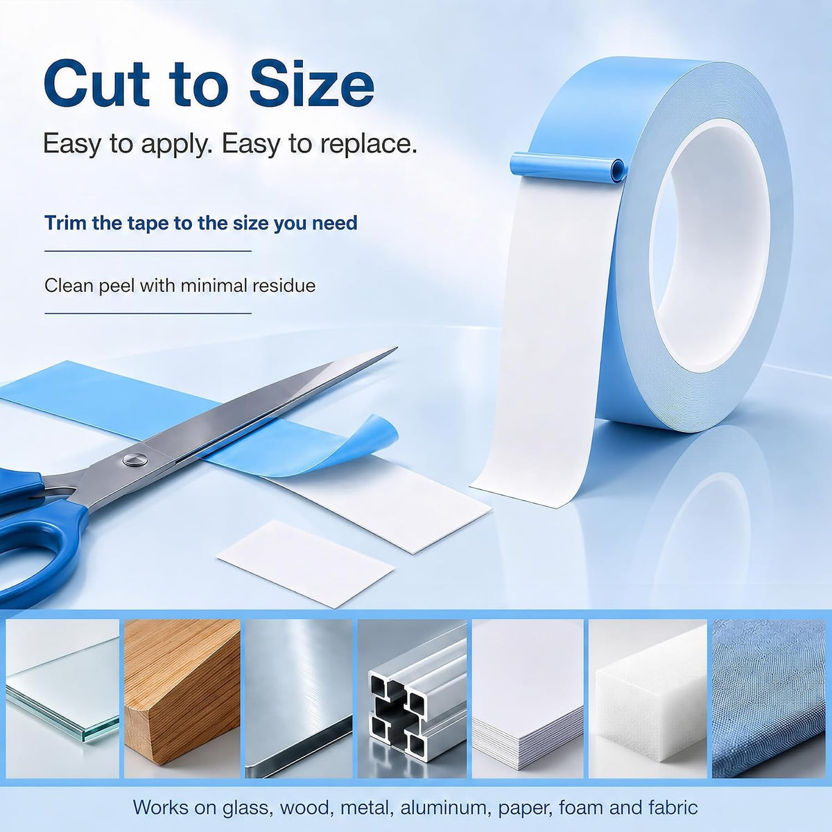 Double-Sided Thermal Tape, 50mm x 25M, Conductive Adhesive