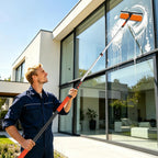 26FT Telescoping Window Squeegee Kit with Extension Pole