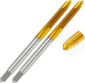 2Pcs 8-40 UN Spiral Point Thread Tap for Stainless Steel and Metal