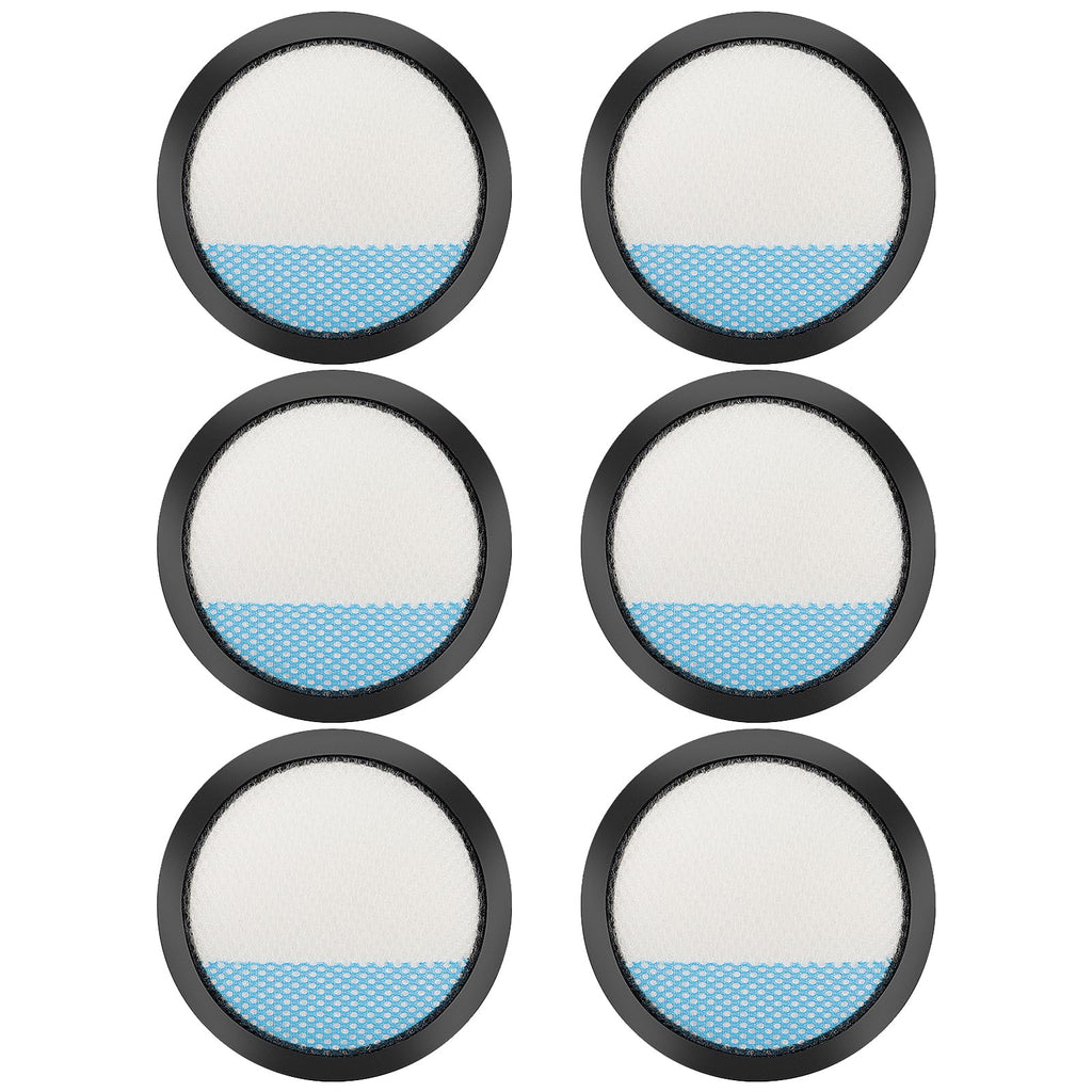 Vacuum Filter for Ryobi PCL720 PBLSV716, 6 Pack