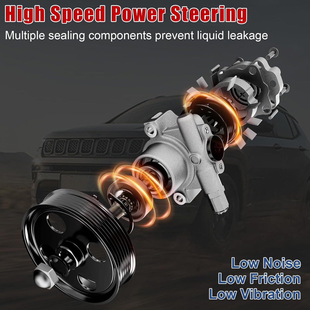 Power Steering Pump 21-5419 for Honda Accord L4 2.4L 06-07