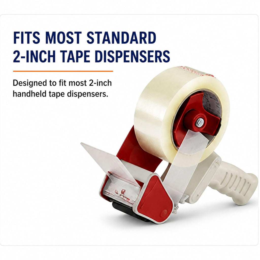 Clear Packing Tape Heavy Duty 2 Inch x 60 Yards per Roll, Strong Shipping & Moving Box Tape, Crystal Clear Carton