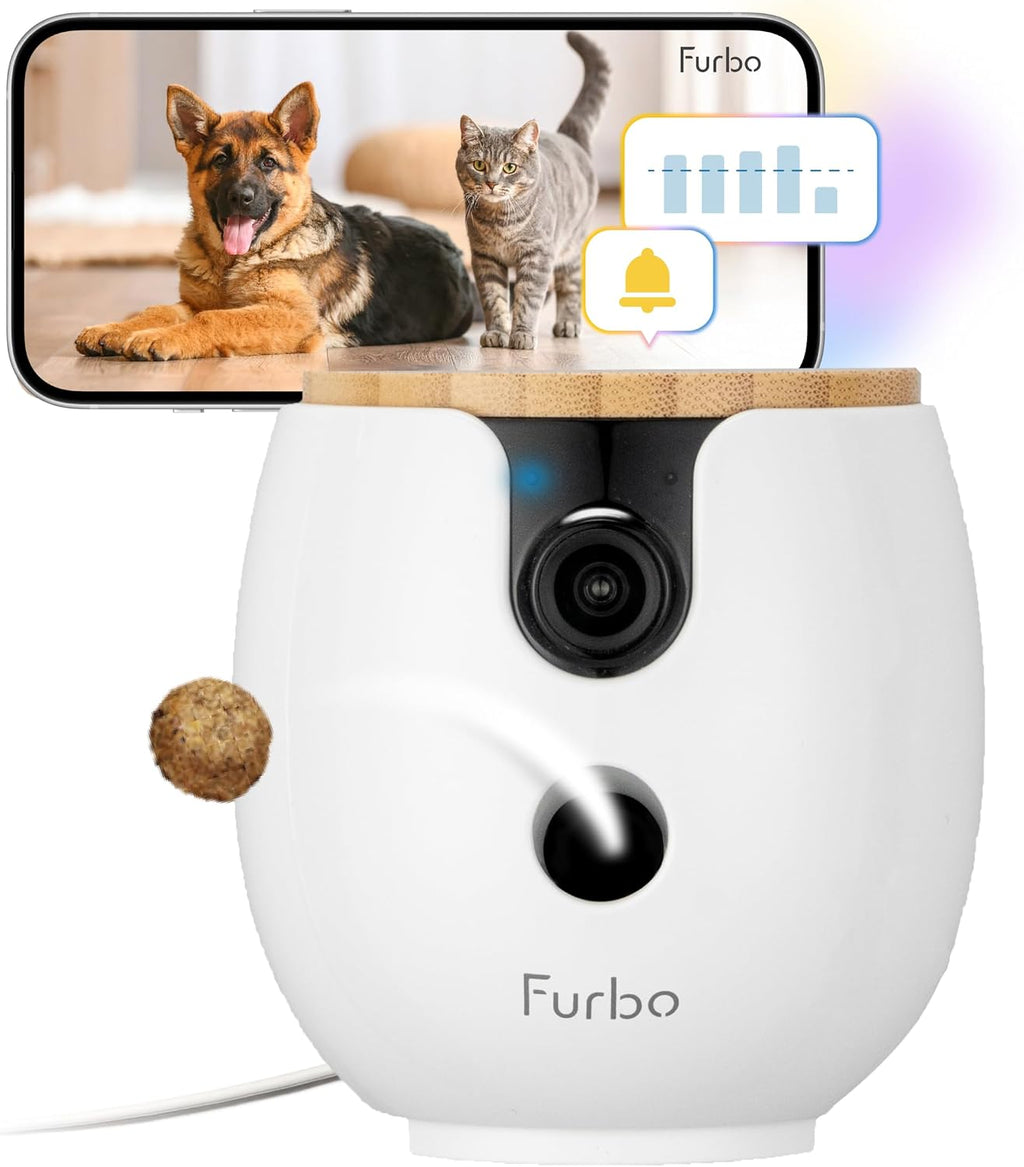 Mini 360° Pet Camera [Paid Plan Required to Activate]