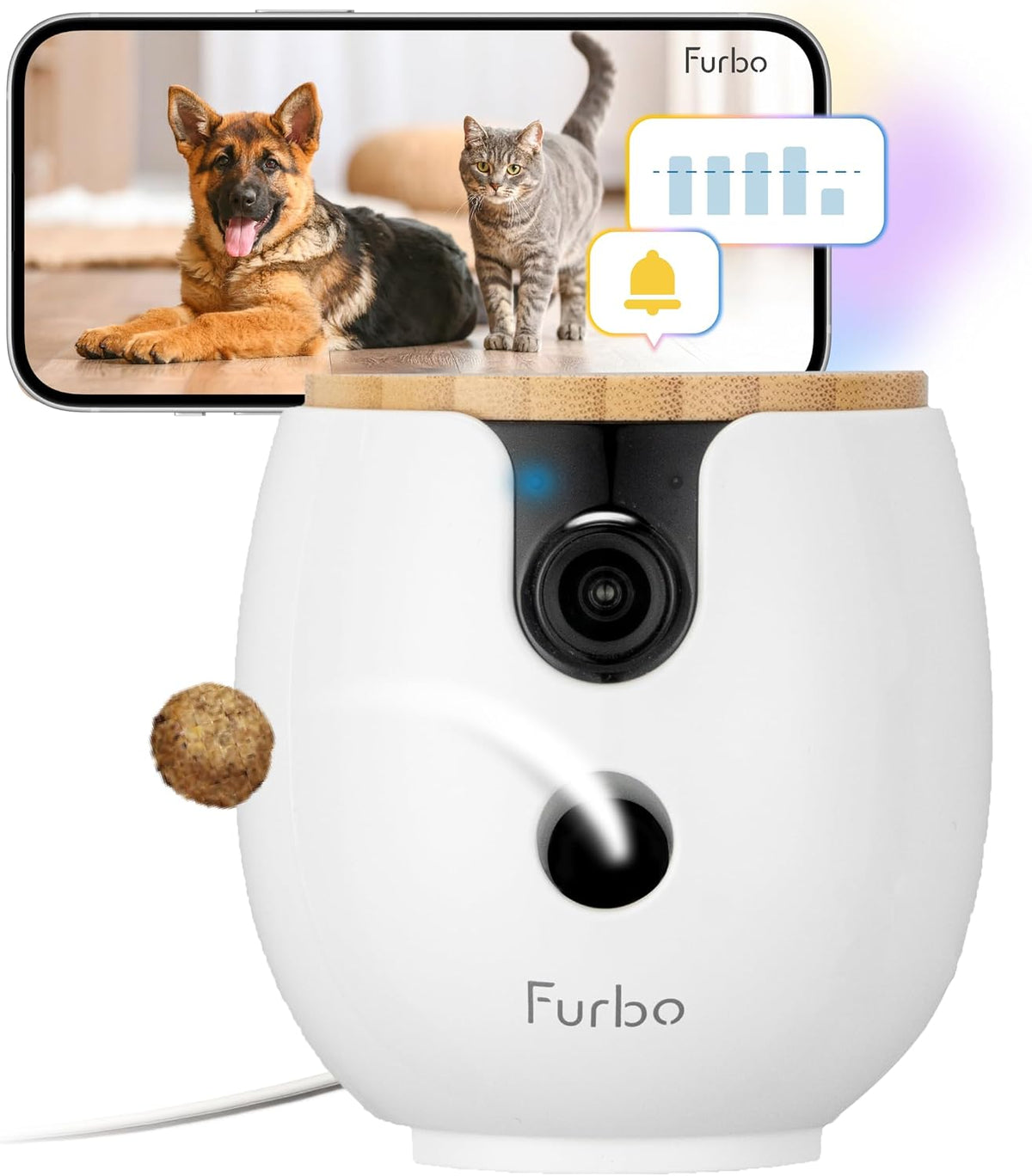 Mini 360° Pet Camera [Paid Plan Required to Activate]