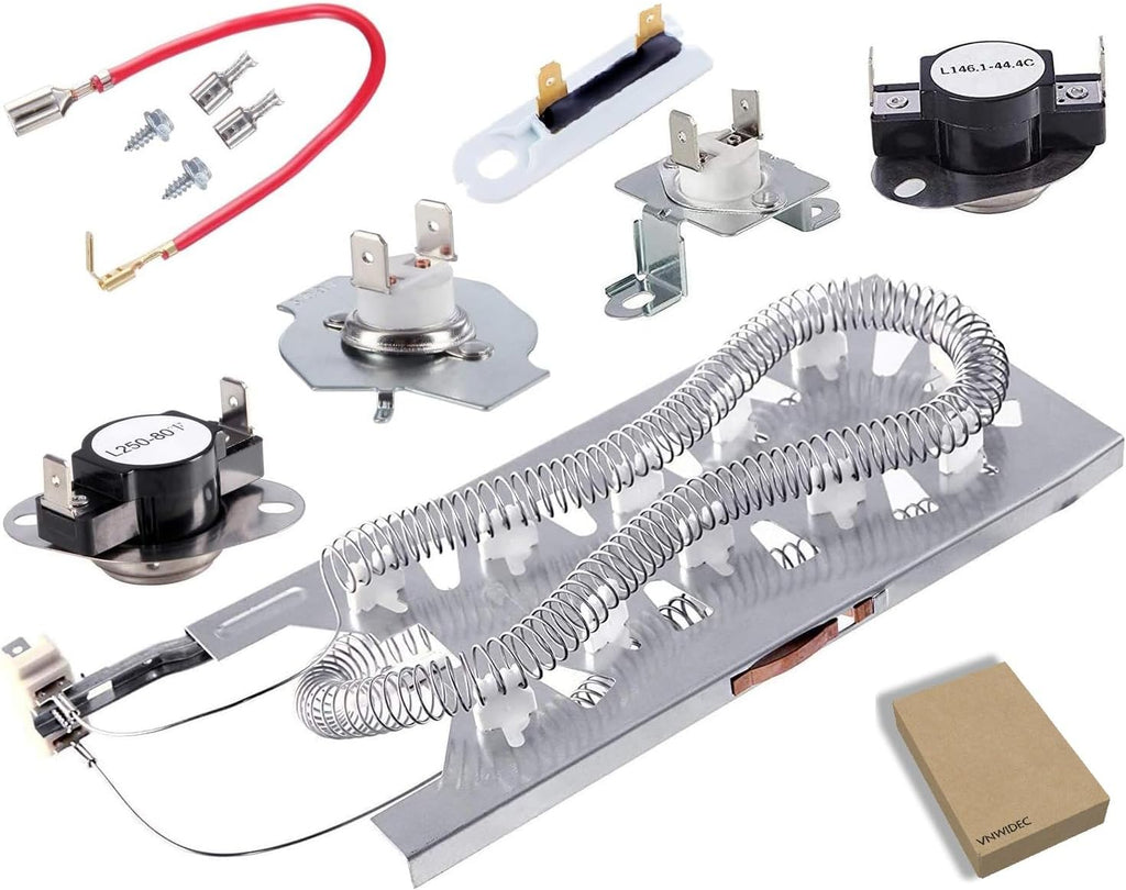 Dryer Heating Element Kit for Maytag YMEDX700AG0 MED5500FW1 MED9800TQ0