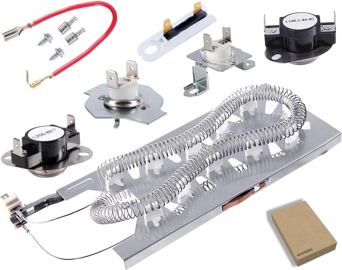 Dryer Heating Element Kit for Maytag YMEDX700AG0 MED5500FW1 MED9800TQ0