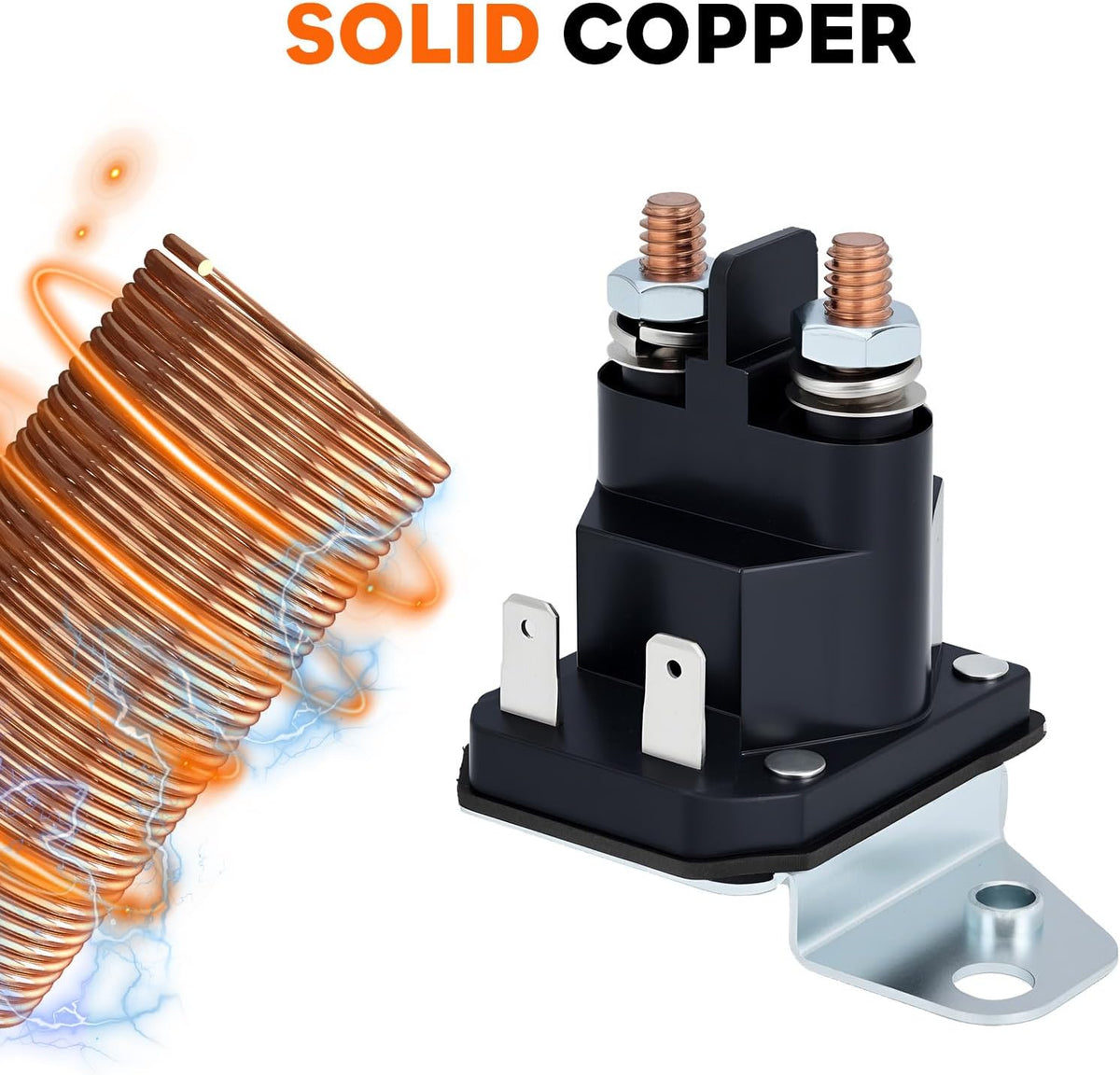 725-06153A Starter Solenoid 12V for Cub C-adet XT1 XT2 ZT1 ZT2 RZT | Fits Cub C-adet XT1-LT42 XT1-LT46 XT1-LT50