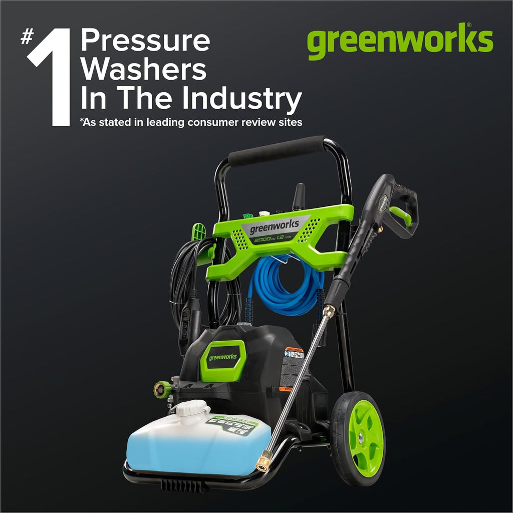 2000 PSI (1.2 GPM) Electric Pressure Washer