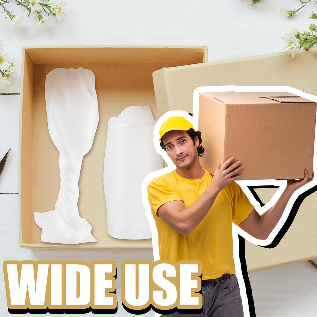 Cushion Foam Pouches, Packing Foam Dish Moving Supplies Pouches Cushioning for Packing, Transportation and Storage