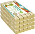 1 Inch Rockwool Cubes Seed Starter Plugs for Hydroponics, 200 Plugs | Promotes Germination Rate & Root Growth