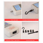 Digital Force Gauge, High Precision Digital DS2-500N 1000N Push Force Gauge Push 20N 2KGS Pull Strength Tester Small Sensor Dynamometer Quality Control & Material Testing(DS2-500N)