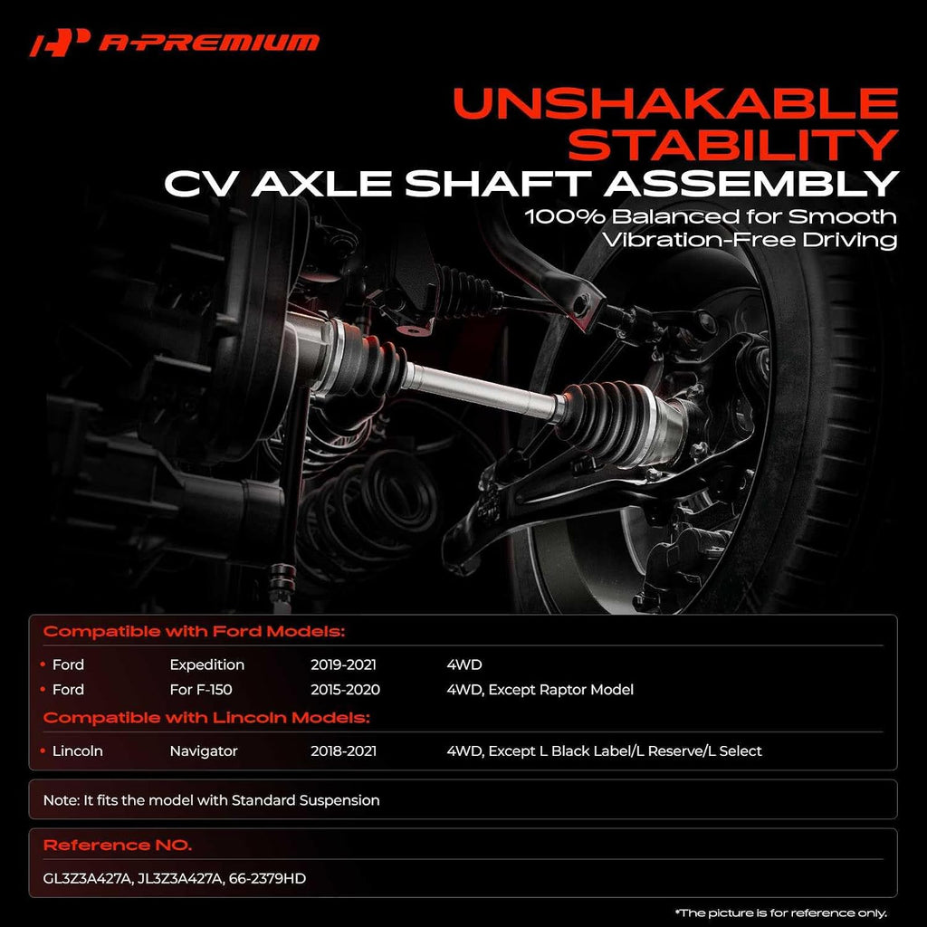 A-Premium Front Left Driver Side CV Axle Shaft Assembly