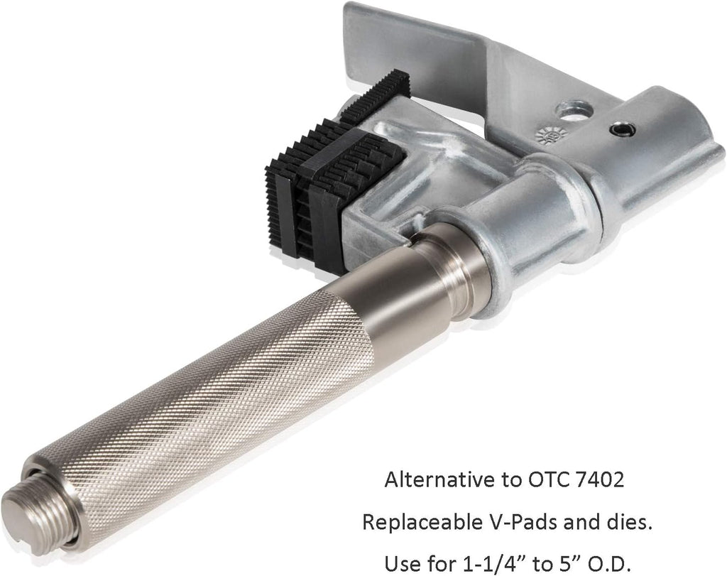 E-cowlboy 7402 Universal Outside Thread Chaser Tool for 1-1/4" to 5" O.D.