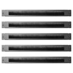 1U Rack Mount Brush Panel 19" Toolless Snap-in Brush Cable Management Panel