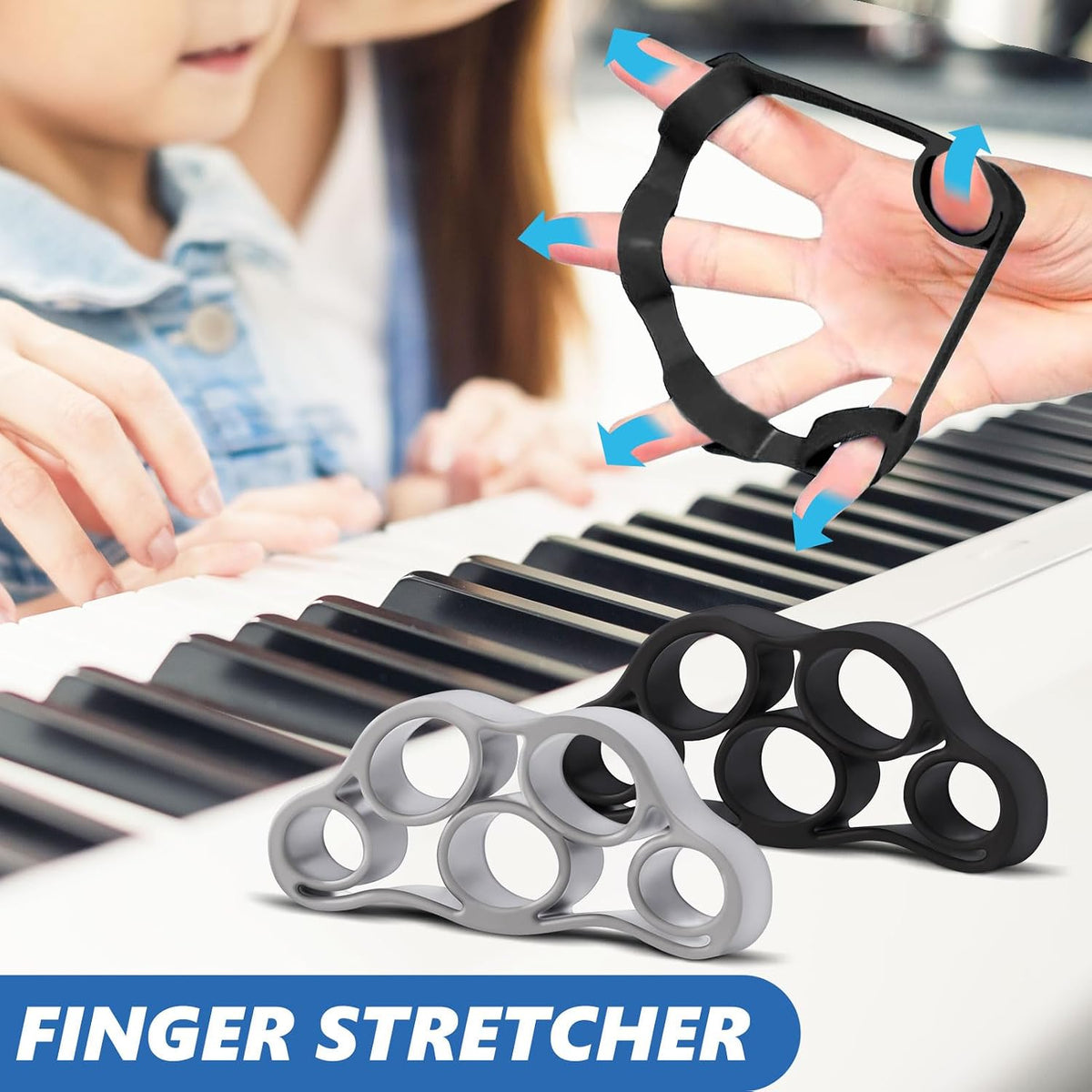Grip Strength Trainer (5 Pack), Complete Hand Strengthening Devices