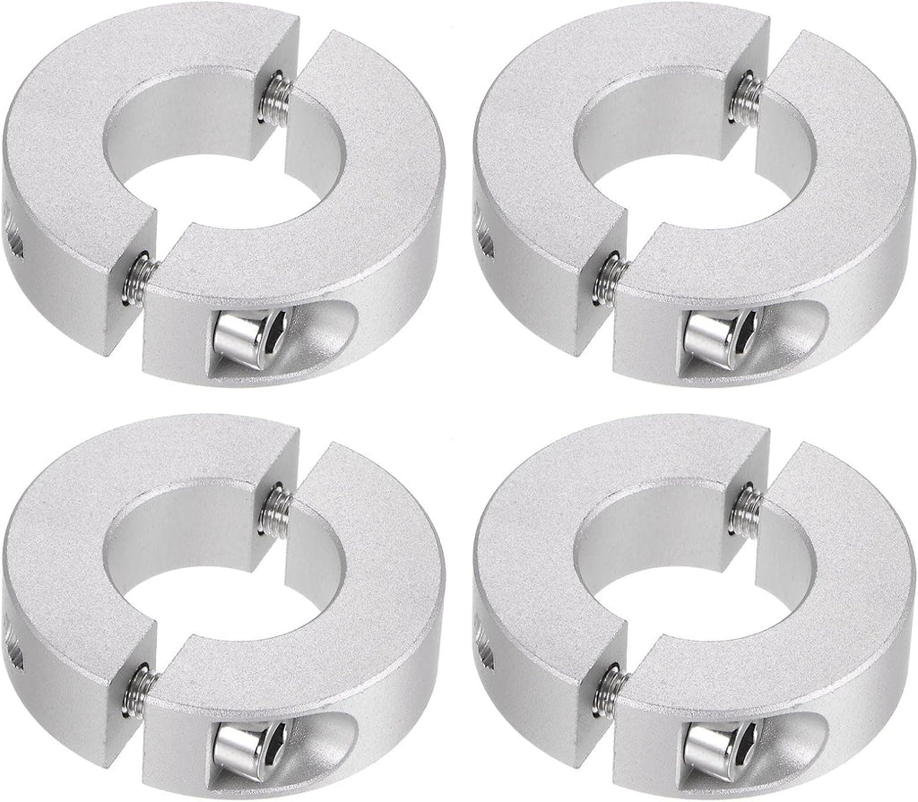 HARFINGTON 4pcs Double Split Shaft Collar for 20mm Shaft, 40mm OD, 12mm W