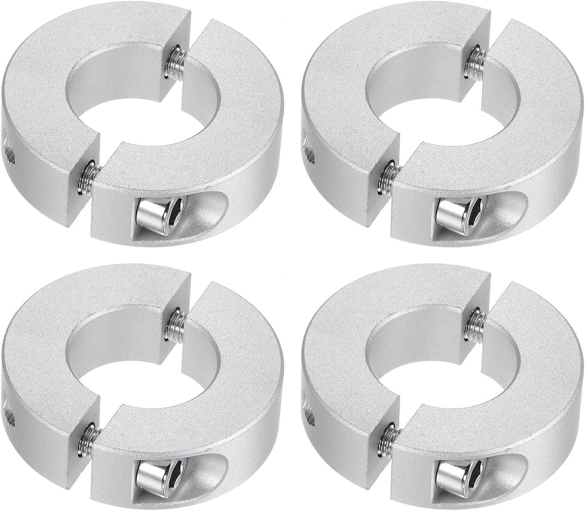 HARFINGTON 4pcs Double Split Shaft Collar for 20mm Shaft, 40mm OD, 12mm W