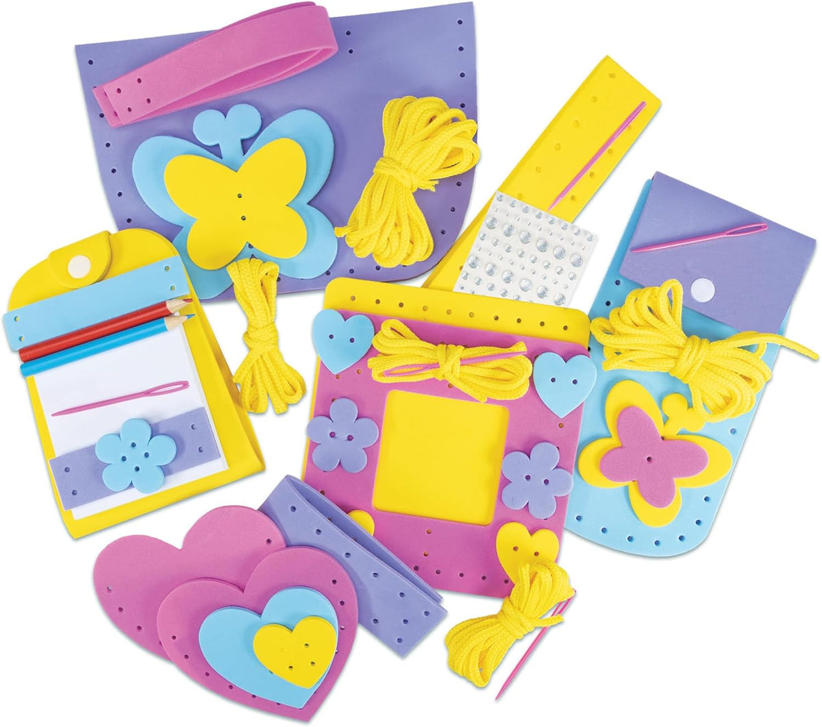 Toys, First Sewing Kit for Kids, Learn to Sew DIY Craft Kit, Ages 5+