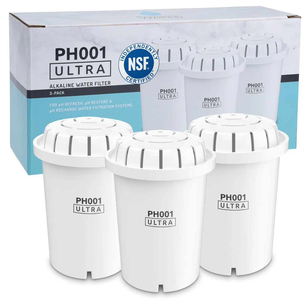 Invigorated Water PH001 Ultra White Alkaline Water Filter Replacement