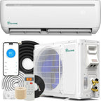 24000 BTU Mini Split AC/Heating System,Compatible with Alexa
