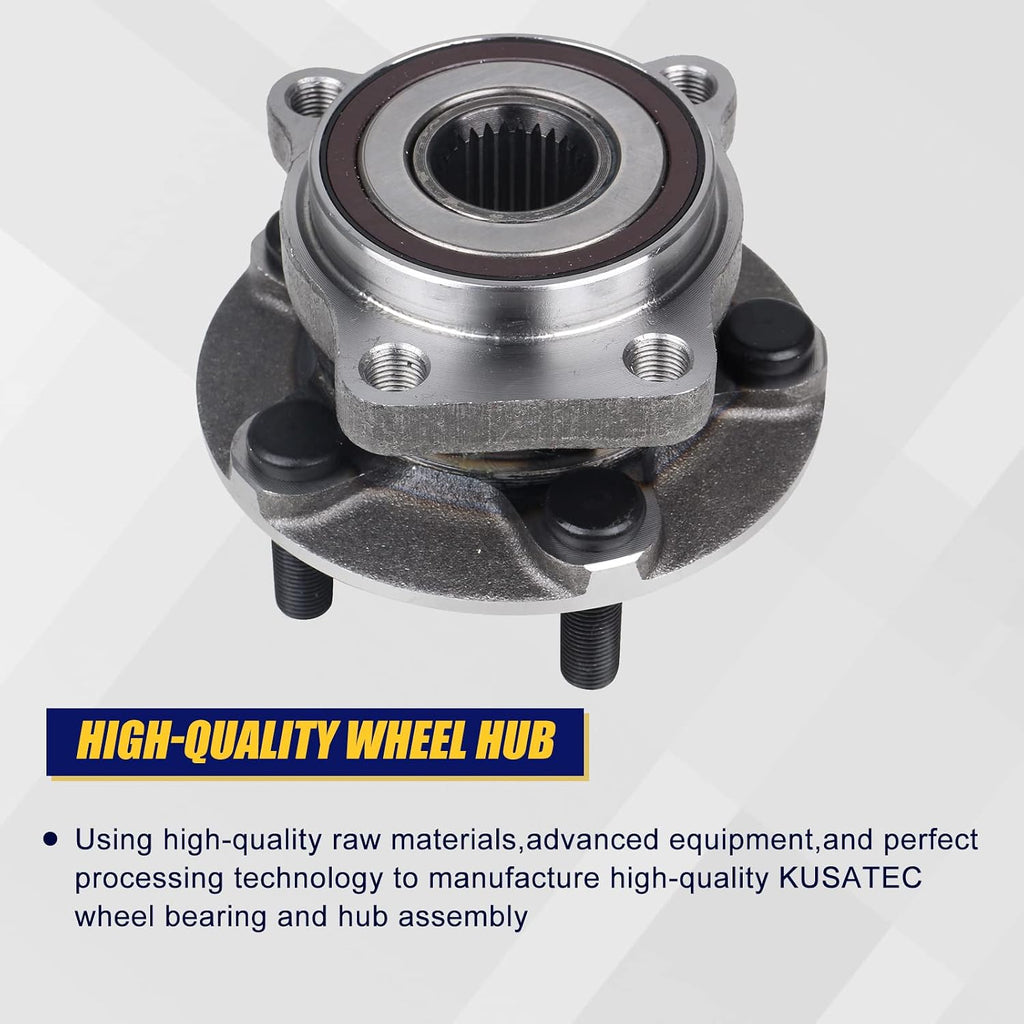KUSATEC 513220 Front Wheel Bearing and Hub Assembly