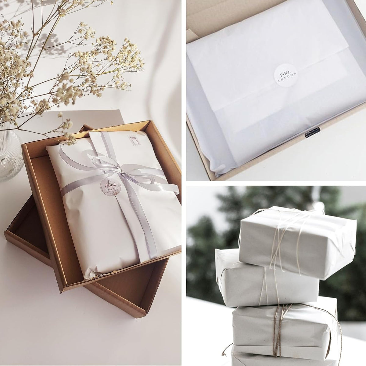 115 Sheets 20x30 White Tissue Paper for Gift Bags
