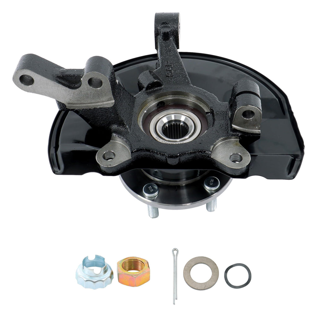 Thomletha Front Wheel Hub Bearing Steering Knuckle Assembly Right Side