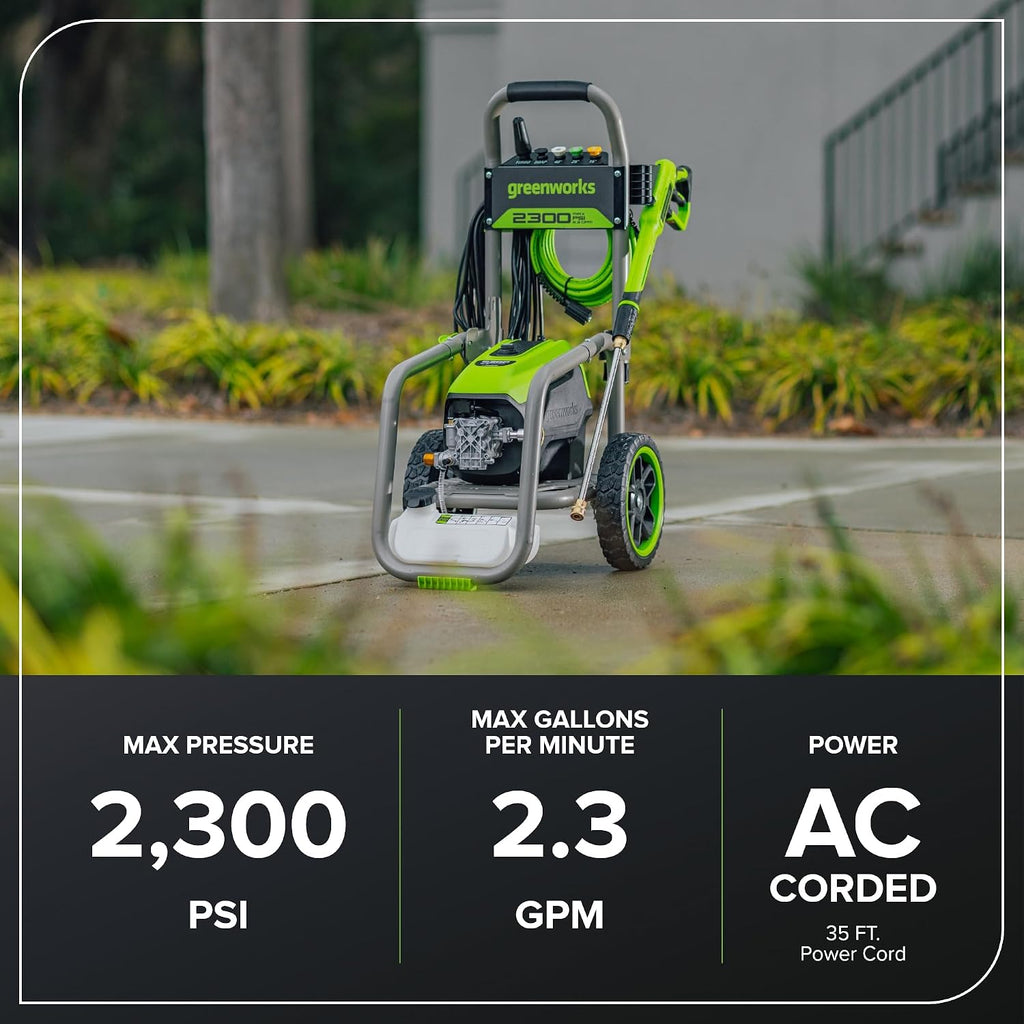 Pro 2300 PSI 2.3 GPM Electric Pressure Washer(SGS Certified)