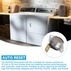 D510702 Dryer High Limit Thermostat Compatible with Alliance Speed Queen