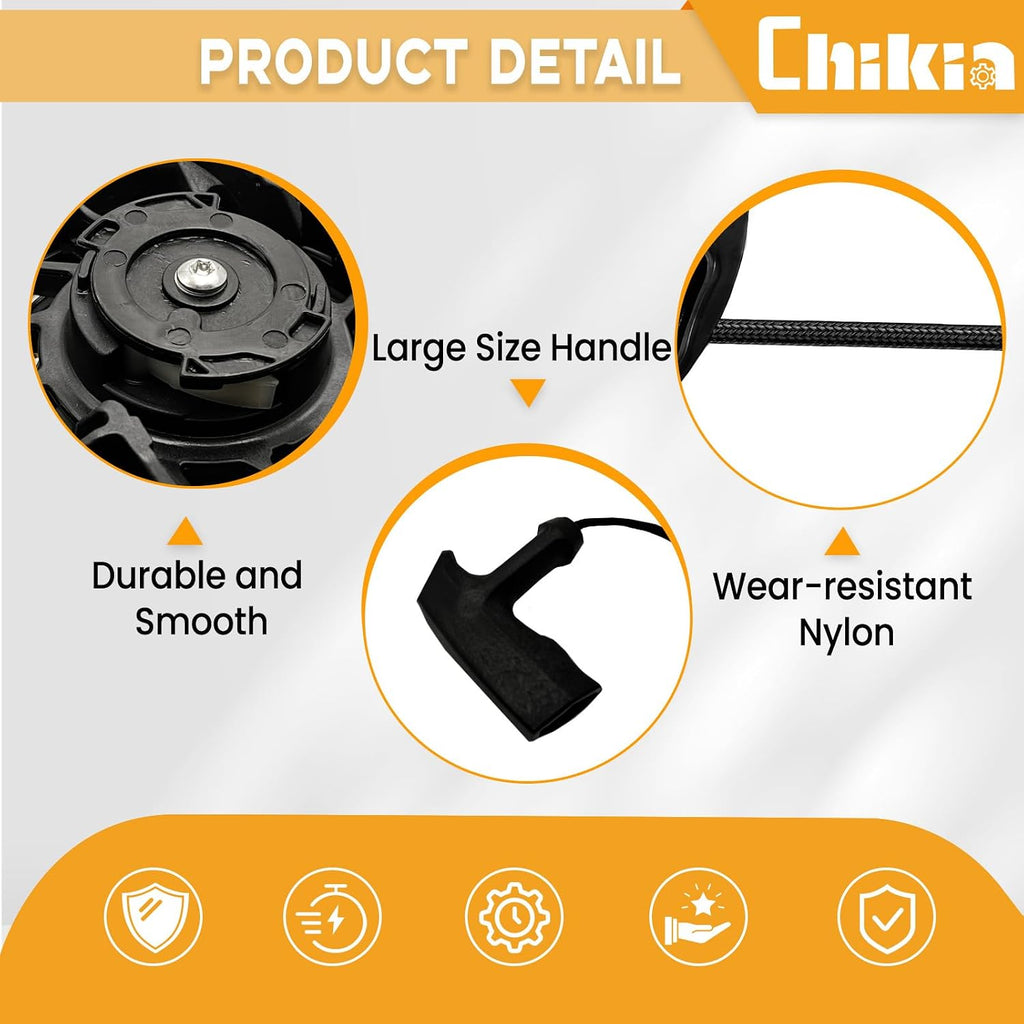 Chikia 796497 Pull Start Recoil Starter for B&S to-ro timemaster