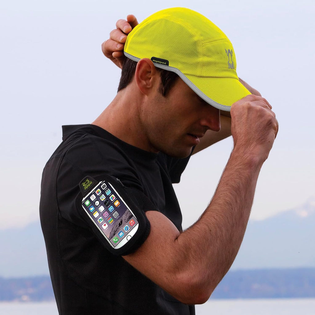 ArmPod SmartView Sumo Armband, Reflective Arm or Belt Cell Phone Accessory with Zip Storage for Running & Walking
