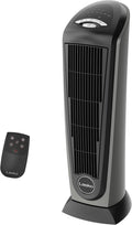 1500W Ceramic Tower Space Heater with Remote, Thermostat, Timer & Widespread Oscillation, Portable Electric Heater