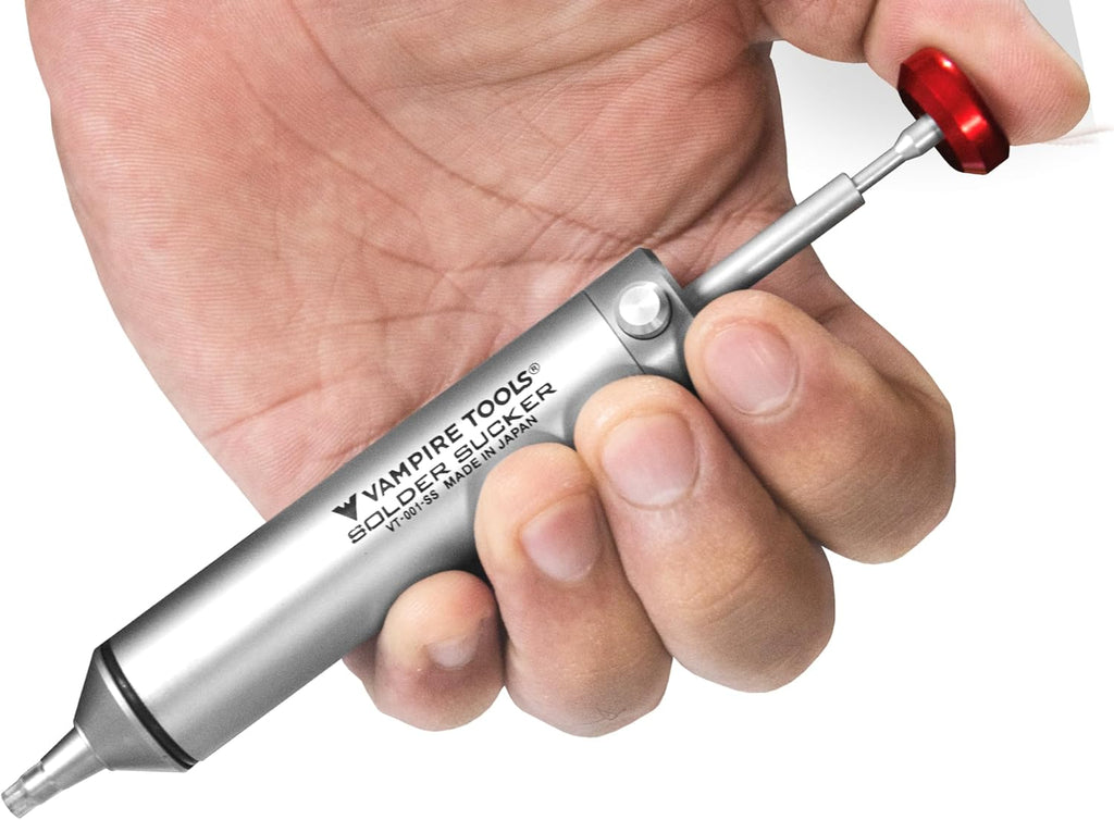 VAMPLIERS Professional Grade Solder Sucker Made in Japan Desoldering Pump