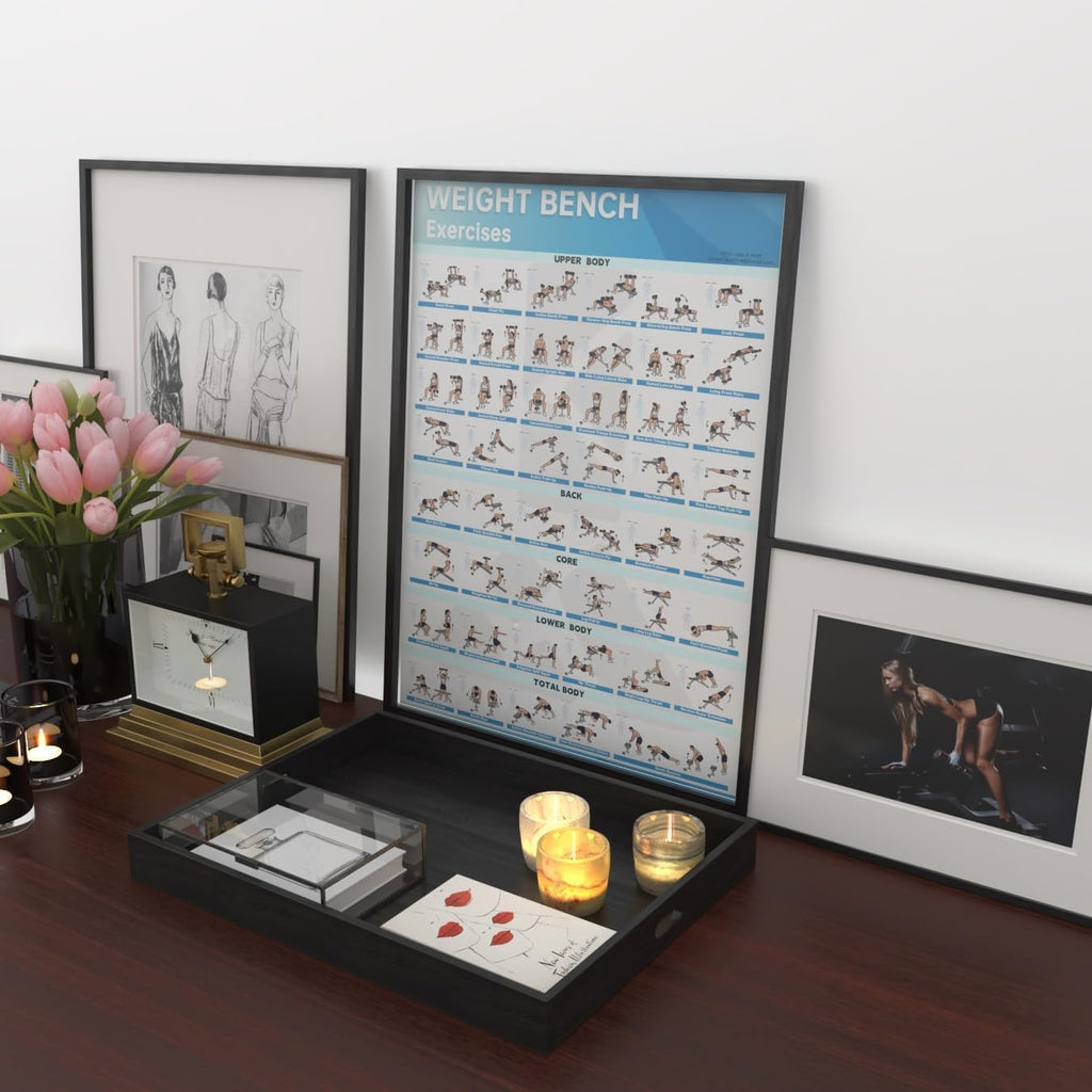Fitness Bench Poster Adjustable Benches Poster (1PC Paper Tube)