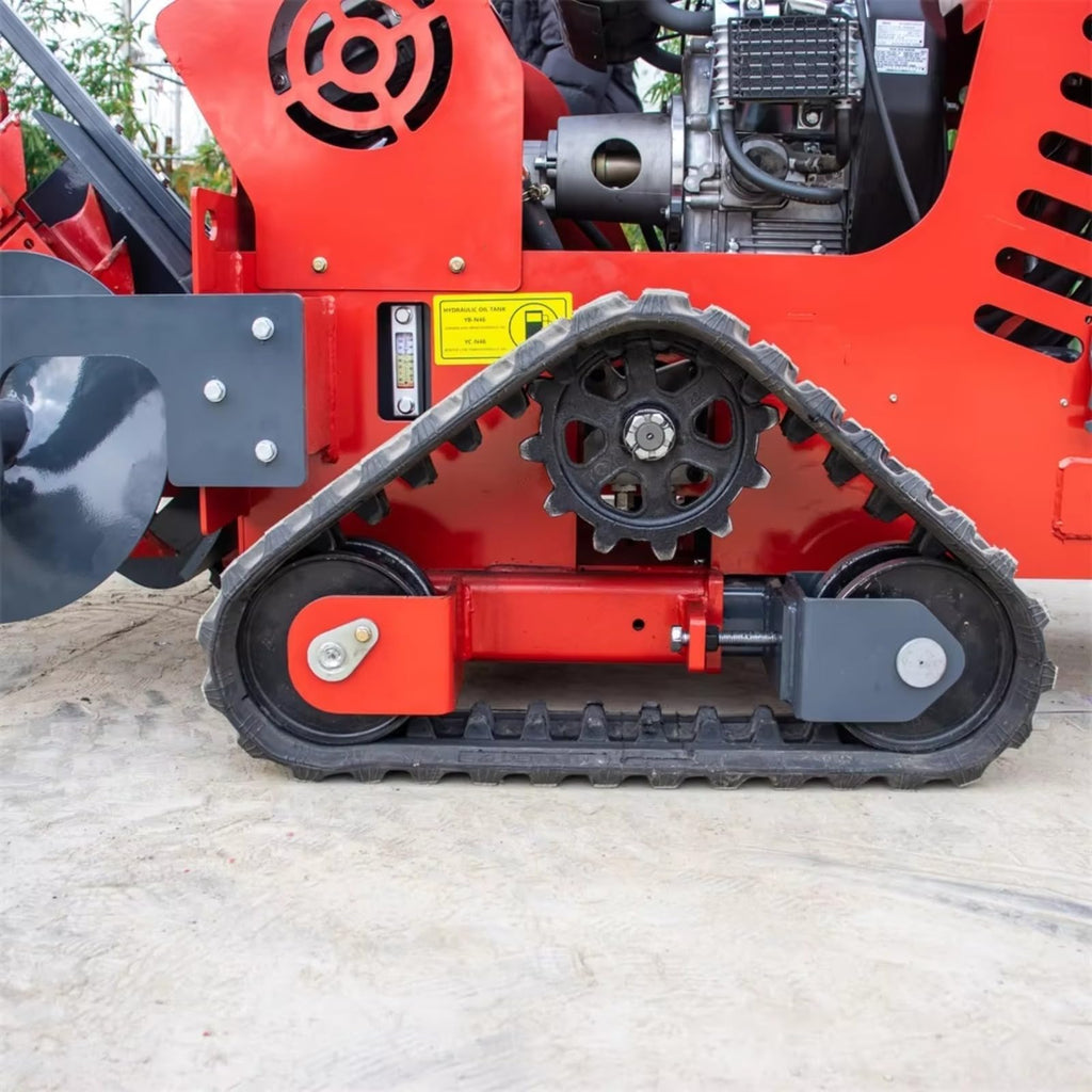 Mini Walk-Behind Trencher Crawler Skid Steer Ditching Equipment