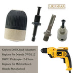 Keyless Drill Chuck Adapters Replace for Dewalt DWD112 DWD115 Adapter