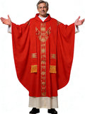 Church Catholic Priest Chasubles Vestments for Church Mass Vestments Robe with Stole