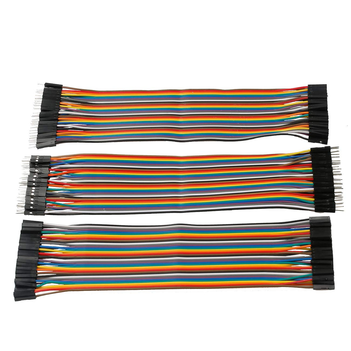 120pcs 20cm Breadboard Jumper Wires Dupont Cable Assorted Kit