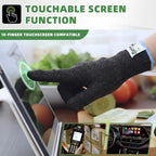 2 Pairs ANSI A7 Cut Resistant Gloves, Mandoline Glove for Kitchen, Breathable & Comfortable, Food Grade Cutting