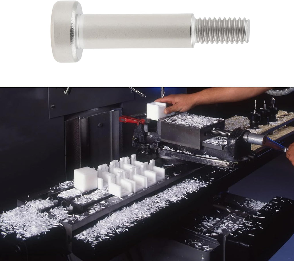 20PCS Shoulder Bolts 304 Stainless Steel 5mm Shoulder Dia 16mm Shoulder Length M4 Thread for Machinery and Textile Equipment