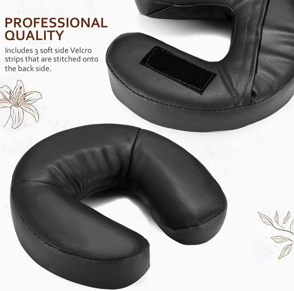 Massage Face Cradle Cushion, Universal Massage Face Pillow Head Neck Rest | Professional Massage Table Soft Memory