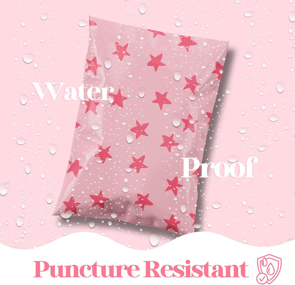 Poly Mailer 6x9, Seeing Stars, 100 Pack