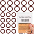 30 Pcs Viton Pressure Washer O-Rings for 1/4" & 3/8" Quick Connect